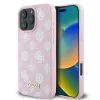  iPhone 16 Pro rózsaszín Eredeti GUESS keménytok Peony Script MagSa-3666339345549 1 kép
