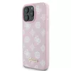 iPhone 16 Pro rózsaszín Eredeti GUESS keménytok Peony Script MagSa-3666339345549 2 kép