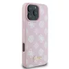  iPhone 16 Pro rózsaszín Eredeti GUESS keménytok Peony Script MagSa-3666339345549 4 kép