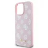  iPhone 16 Pro rózsaszín Eredeti GUESS keménytok Peony Script MagSa-3666339345549 6 kép