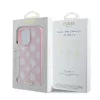  iPhone 16 Pro rózsaszín Eredeti GUESS keménytok Peony Script MagSa-3666339345549 8 kép