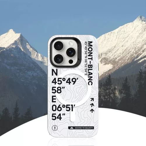  iPhone 16 Pro Max Benks Magnetic Summit Mont Blanc tok-6948005905323 4 kép