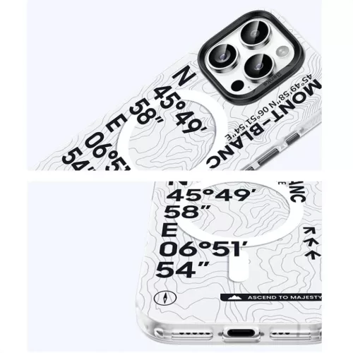  iPhone 16 Pro Max Benks Magnetic Summit Mont Blanc tok-6948005905323 5 kép