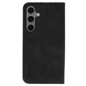 Wonder fliptok Samsung Galaxy S25 Ultra fekete tok-5900217451945 2 kép