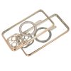 Bling Magsafe tok iPhone 13 gold-5900217450863 5 kép