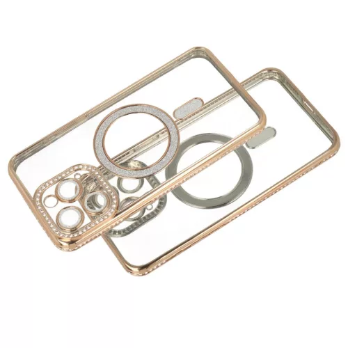 Bling Magsafe tok iPhone 15 arany-5900217451105 5 kép