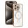 Bling mágneses tok Samsung Galaxy S23 Ultra arany tok-5900217451501 1 kép