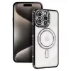 Bling Magsafe tok Samsung Galaxy A55 5G fekete