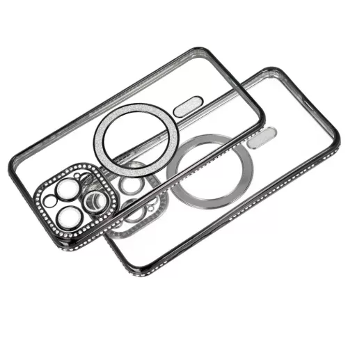 Bling Magsafe tok Samsung Galaxy A55 5G fekete-5900217451679 5 kép