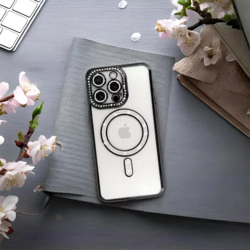 Bling Magsafe tok Samsung Galaxy A55 5G fekete-5900217451679 6 kép