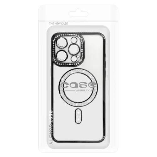 Bling Magsafe tok Samsung Galaxy A55 5G fekete-5900217451679 7 kép