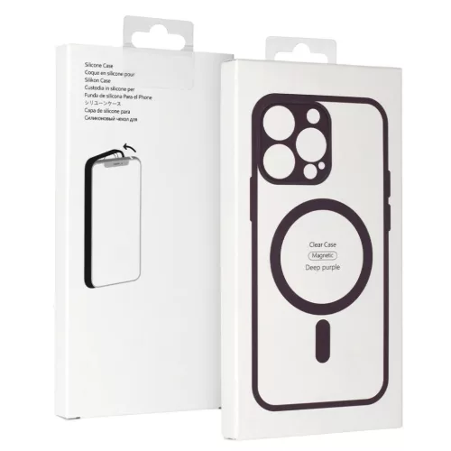 Akril Színű Magsafe Tok Samsung Galaxy S25 Ultra lila tok-5900217454335 6 kép