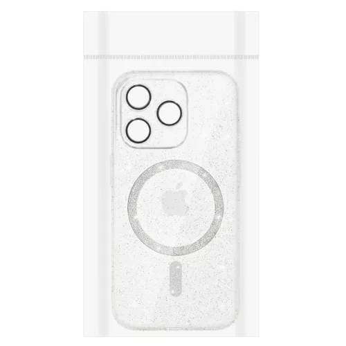 Csillogó Magsafe tok Samsung Galaxy S25 Ultra átlátszó tok-5900217454793 8 kép