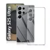 Átlátszó 2 mm vastag hátlapi tok Samsung Galaxy S25 Ultra tok