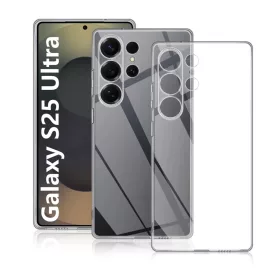   Átlátszó 2 mm vastag hátlapi tok Samsung Galaxy S25 Ultra tok