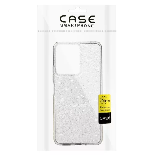 Crystal Glitter tok Xiaomi Redmi 14C-hez Ezüst-5900217454588 5 kép