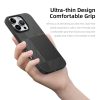 Rock Ultra Thin Aramid Fiber Kevlar 600D tok iPhone 16 Pro fekete-6942433004030 6 kép