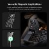 Rock Ultra Thin Aramid Fiber Kevlar 600D tok iPhone 16 Pro fekete-6942433004030 9 kép