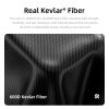 Rock Ultra Thin Aramid Fiber Kevlar 600D tok iPhone 16 Pro fekete-6942433004030 10 kép