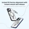 Rock Guard Series Mágneses tok iPhone 16 Pro számára átlátszó-fe-6942433002586 3 kép