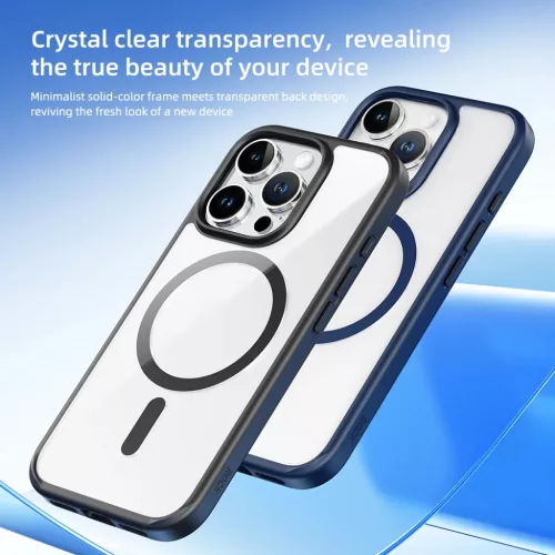 Rock Guard Series Mágneses tok iPhone 16 Pro számára átlátszó-fe-6942433002586 4 kép