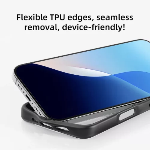 Rock Guard Series Mágneses tok iPhone 16 Pro számára átlátszó-fe-6942433002586 9 kép