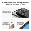 Rock Guard Series Mágneses tok iPhone 16 Pro számára átlátszó-fe-6942433002586 10 kép