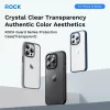 Rock Guard Sorozat Iphone 15 Pro számára átlátszó-fekete tok-6975653084650 3 kép