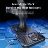 Rock Kevlar Sorozat Aramid Szálas Mágneses Tok iPhone 15 Pro Max fek-6975653081543 5 kép