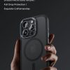 Benks mágneses Mist tok fémkerettel iPhone 16 Pro Max titánium tok-6948005907778 1 kép