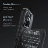 Benks mágneses Mist tok fémkerettel iPhone 16 Pro Max titánium tok-6948005907778 8 kép