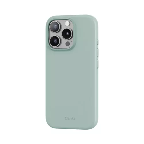  iPhone 16 Pro Zöld Benks Magnetic Vita Pro szilikon tok-6948005909512 3 kép