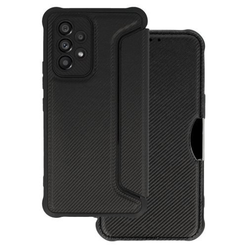 Razor Carbon fliptok Samsung Galaxy A36 5G fekete tok