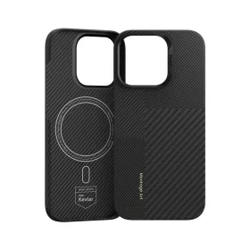  iPhone 16 Pro fekete Benks Montage Magnetic Armor Air Kevlar tok PC k-6948005908195 2 kép