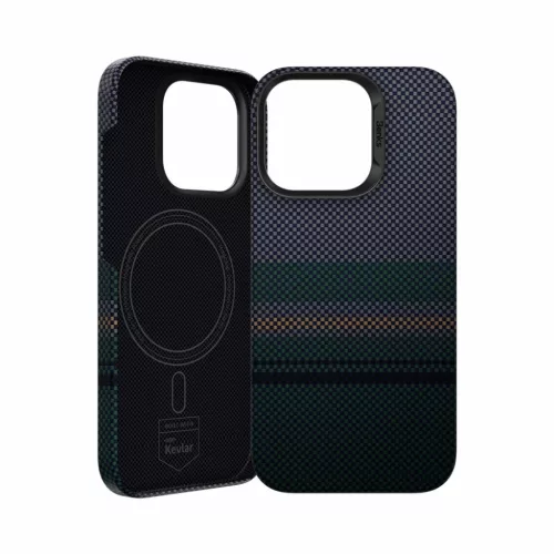  iPhone 16 Pro Benks Magnetic Armor Air Aurora Kevlar 600D tok-6948005965945 2 kép