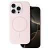 Magsafe Slim Szilikon tok iPhone 13 Pro Max világos rózsaszín tok-5900217463276 7 kép