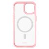 Liavec Hybrid Magsafe átlátszó tok iPhone 15 light pink tok-5900217463900 6 kép