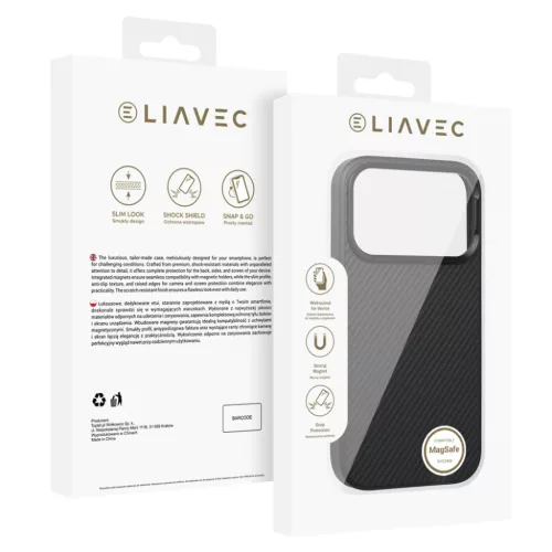 Liavec Carbon Core tok iPhone 17 Pro Max tok-5900217465133 7 kép