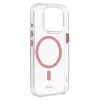 Liavec fényes Magsafe rózsaszín átlátszó tok iPhone 15 Pro tok,-5900217465423 3 kép