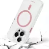 Liavec fényes Magsafe rózsaszín átlátszó tok iPhone 15 Pro tok,-5900217465423 6 kép
