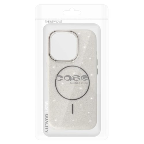  iPhone 13 Ezüst Magsafe Slim Shiny tok-5900217465706 7 kép