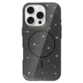  iPhone 13 Pro fekete Magsafe Slim Shiny tok-5900217465713 2 kép