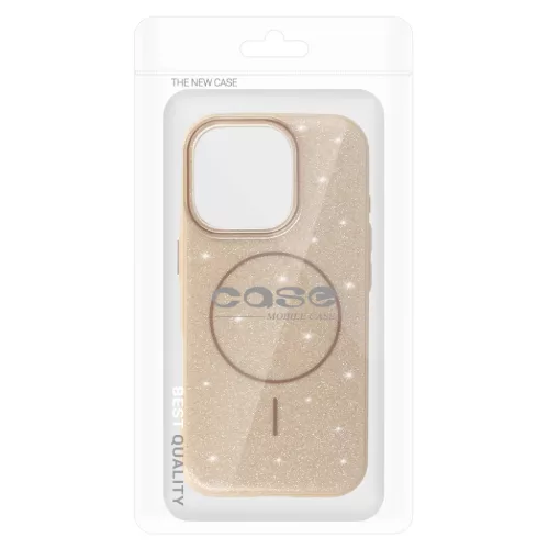 Magsafe Slim Shiny iPhone 15 Pro tok arany-5900217466055 7 kép