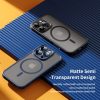 Rock Guard Touch Matte Sorozat Mágneses tok iPhone 16 Pro Max arany-6942433005075 3 kép