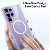 Rock Crystal Transparent Series mágneses tok Samsung Galaxy S25 átl�-6975653088320 3 kép