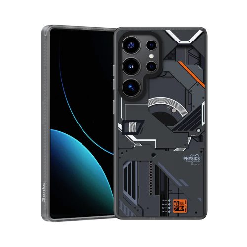 Benks Dinamikus Mágneses Mecha Tok Samsung Galaxy S25 Ultra fekete-6948005951030 1 kép