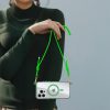 Tel Protect Strap Clear tok iPhone 13/14 zöld-5900217468844 5 kép
