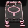 Tel Protect Strap Clear Case iPhone 15 pink tok-5900217468912 3 kép