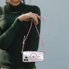 Tel Protect Strap Clear Case iPhone 15 pink tok-5900217468912 5 kép