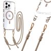 Tel Protect Strap Átlátszó Tok iPhone 15 arany tok